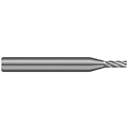 Harvey Tool 0.0780 in. 5/64 Cutter dia x 0.2340 in. 15/64 Length of Cut Carbide Square End Mill, 5 Flutes 742078